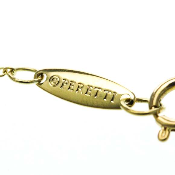 TIFFANY 18k Gold Heart Necklace